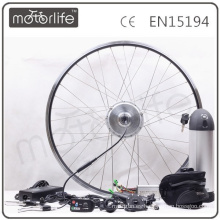 Motorlife / OEM 250W China bicicleta eléctrica kit de conversión de rueda trasera 2015